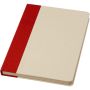 Liliana A5 hardcover notesbog af sukkerrørspapir Brick