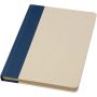 Liliana A5 hardcover notesbog af sukkerrørspapir Blå