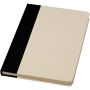 Liliana A5 hardcover notesbog af sukkerrørspapir Sort