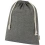 Pheebs 150 g/m² GRS mulepose af genanvendt bomuld large 4 L Sort