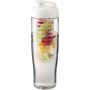 H2O Active® Tempo 700 ml drikkeflaske med fliplåg & infuser Hvid