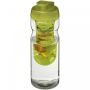 H2O Active® Base 650 ml drikkeflaske med fliplåg & infuser Lime