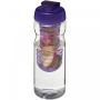 H2O Active® Base 650 ml drikkeflaske med fliplåg & infuser Lilla