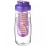 H2O Active® Pulse 600 ml drikkeflaske med fliplåg & infuser Transparent