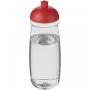 H2O Active® Pulse 600 ml drikkeflaske med kuppelformet låg Transparent