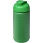 Baseline 500 ml genvundet vandflaske med fliplåg Grøn