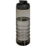 H2O Active® Eco Treble 750 ml vandflaske med kuppelformet låg Trækul