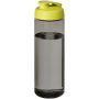 H2O Active® Eco Vibe 850 ml vandflaske med fliplåg Trækul