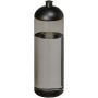H2O Active® Eco Vibe 850 ml vandflaske med kuppelformet låg  Trækul