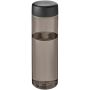H2O Active® Eco Vibe 850 ml vandflaske med skruelåg  Trækul