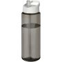 H2O Active® Eco Vibe 850 ml vandflaske med låg med drikketud  Grå