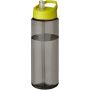 H2O Active® Eco Vibe 850 ml vandflaske med låg med drikketud  Grå