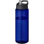 H2O Active® Eco Vibe 850 ml vandflaske med låg med drikketud  Blå