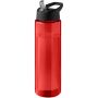 H2O Active® Eco Vibe 850 ml vandflaske med låg med drikketud  Rød