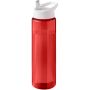 H2O Active® Eco Vibe 850 ml vandflaske med låg med drikketud  Rød