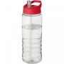 H2O Active® Treble 750 ml drikkeflaske og låg med hældetud Rød