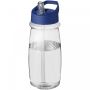 H2O Active® Pulse 600 ml drikkeflaske og låg med hældetud Blå