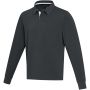 Clyde rugby unisex polo sweatshirt Ensfarvet sort