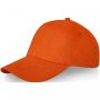 Doyle cap med 5 paneler Orange