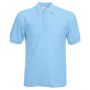 65/35 BLENDED POLO 63-402-0 sky blue