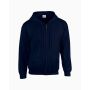 FULL ZIP HOODED SWEAT 18600 navy