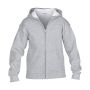 KIDS FULL ZIP HOODED SW 18600B Sport Grey