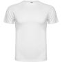 Montecarlo kortærmet sports t-shirt til børn Hvid