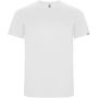 Imola kortærmet sports t-shirt til børn Hvid