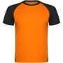 Indianapolis kortærmet sports t-shirt til børn Fluor Orange