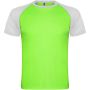 Indianapolis kortærmet sports t-shirt til børn Fluor Green