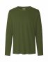 Langærmet herre T-shirt Mørkegrønn