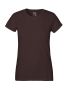 Klassisk T-shirt til kvinder Brun