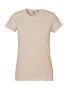 Klassisk T-shirt til kvinder Beige