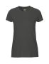 T-shirt i pasform til kvinder Charcoal