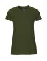 T-shirt i pasform til kvinder Militær