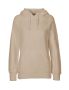 Dame hættetrøje Beige