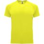 Bahrain kortærmet sports t-shirt til mænd Fluor Yellow