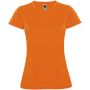 Montecarlo kortærmet sports t-shirt til kvinder Fluor Orange