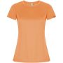 Imola kortærmet sports t-shirt til kvinder Fluor Orange