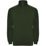 Aneto sweatshirt med kvart lynlås Flaskegrøn