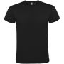Atomic kortærmet unisex t-shirt Ensfarvet sort
