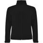 Rudolph unisex softshelljakke Ensfarvet sort