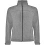 Rudolph unisex softshelljakke Meleret sort