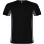 Shanghai kortærmet sports t-shirt til mænd Ensfarvet sort