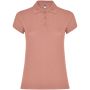 Star kortærmet polo til kvinder Clay Orange