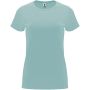 Capri kortærmet t-shirt til kvinder Washed Blue