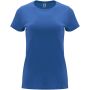 Capri kortærmet t-shirt til kvinder Kongeblå