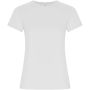 Golden kortærmet t-shirt til kvinder Hvid