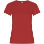 Golden kortærmet t-shirt til kvinder Rød