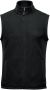 Montauk fleece vest (U) Sort